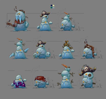 Концепт арт персонаж