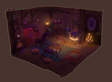 Комната ведьмы