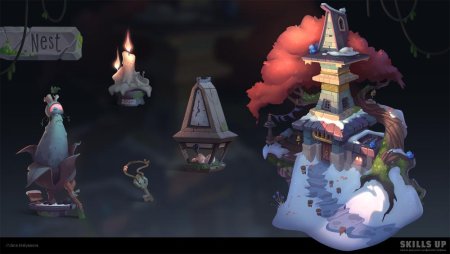 Казуальная графика существа