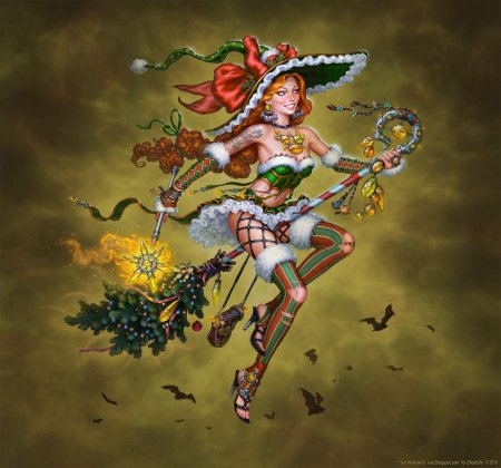 Новогодняя ведьма