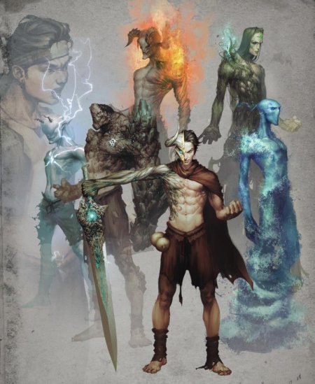 Земляной элементаль днд