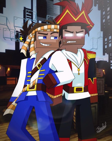 Герои minecraft