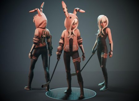 Д персонажи