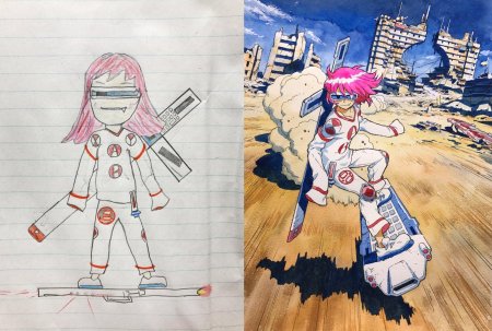 Рисунки аниме персонажей