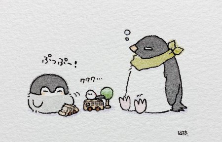 Милые рисунки пингвинов