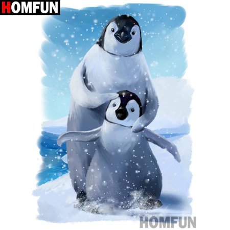 Картина пингвина