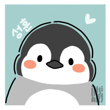 Пингвин для срисовки