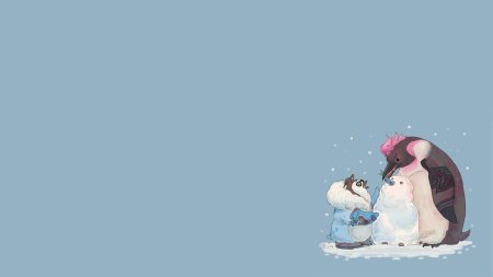 Милые новогодние пингвинчики