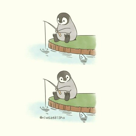 Милые рисунки пингвинов