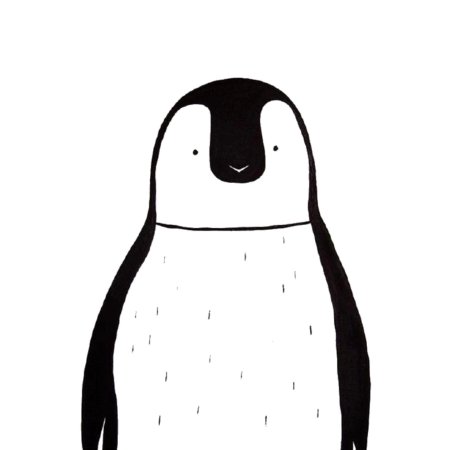 Рисунки для срисовки пингвин