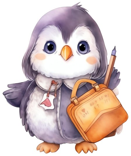 Пингвин ученик