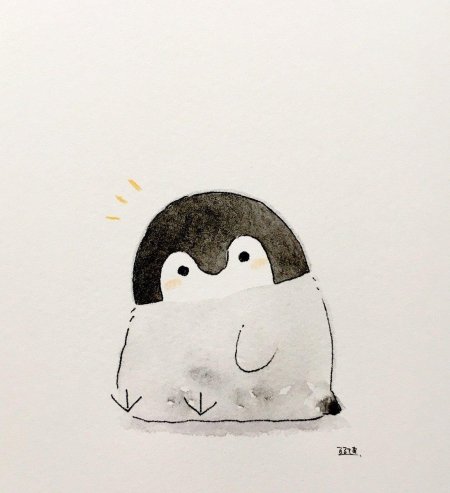 Милые рисунки пингвинов
