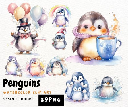 Рисунок пингвинчика