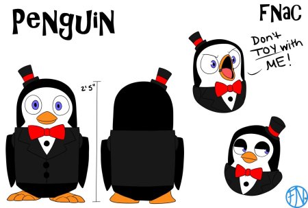 Пять ночей с кэнди пингвин