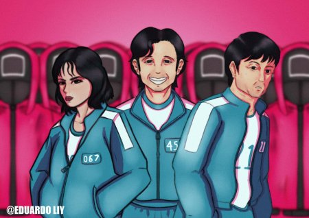 Squid game игроки