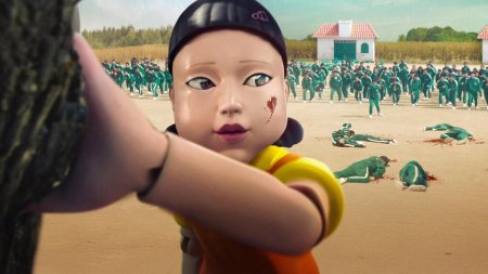 Игра в кальмара кукла