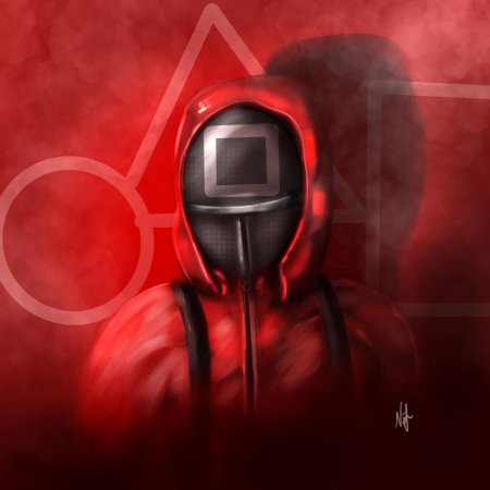 Игра в кальмара охранник