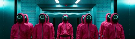 Игра в кальмара красный костюм