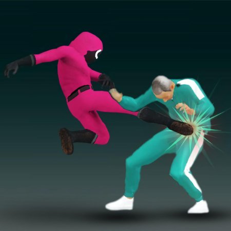 Игрок из игры в кальмара сезон