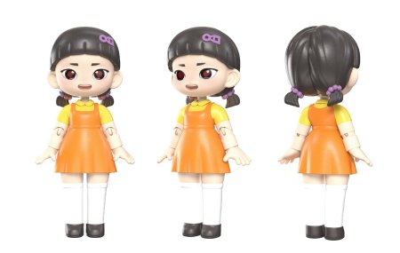 Кукла из игра кальмара