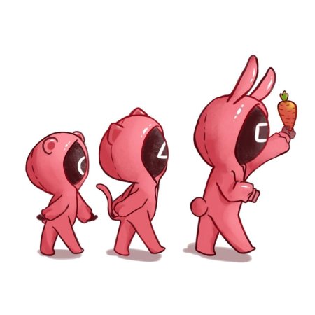 Персы из игры в кальмара