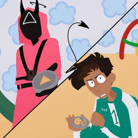 Squid game арт работник