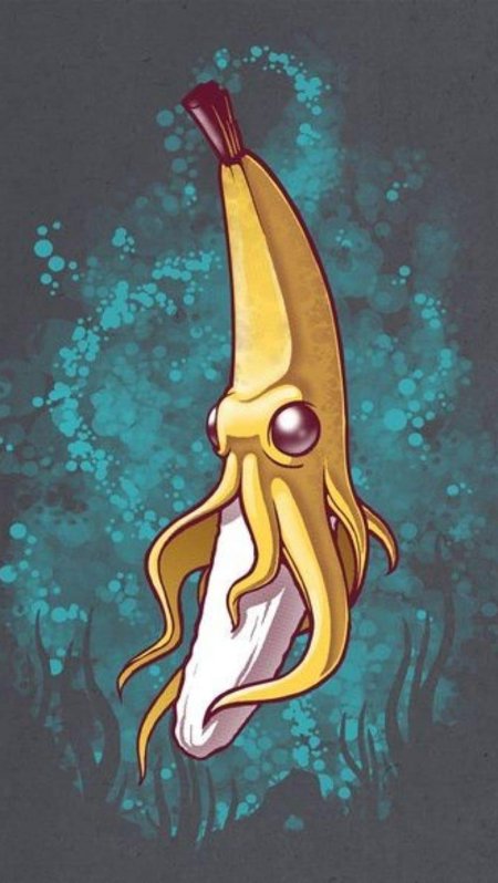 Кальмар банан