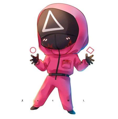 Охранник из игры в кальмара