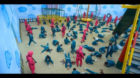 Детская площадка из игры в кальмара