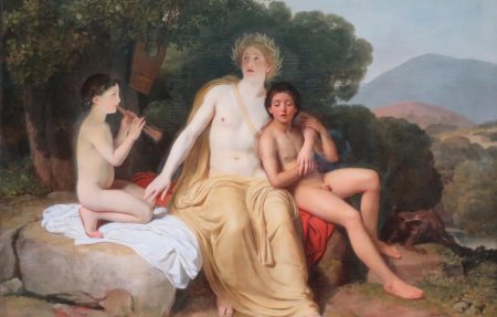 Александр иванов аполлон гиацинт и кипарис