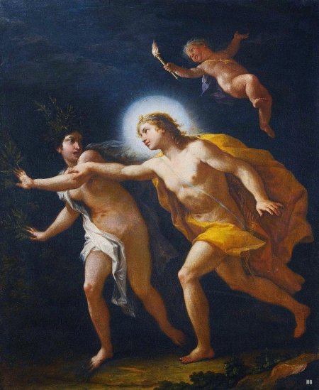 Аполлон и дафна картина