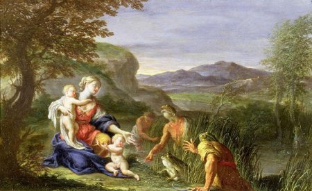 Латона богиня древней греции