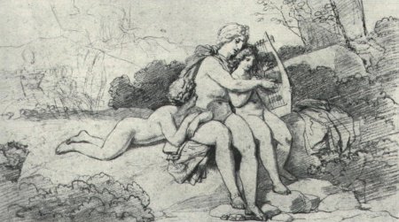 Александр иванов аполлон гиацинт и кипарис