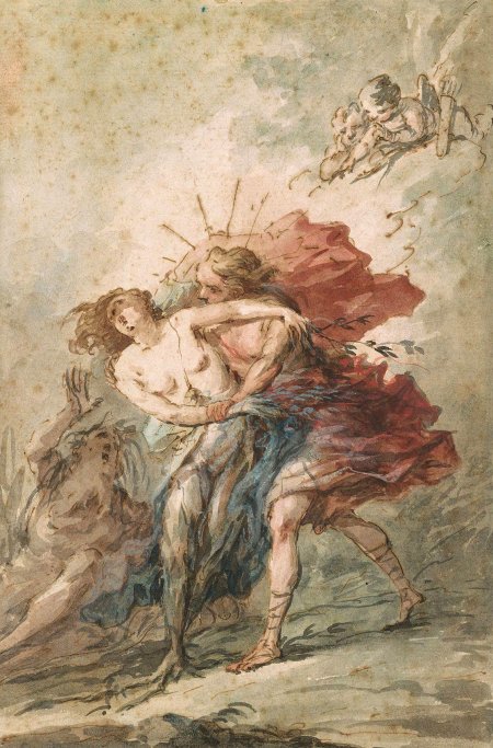 Аполлон и дафна картина бенуа