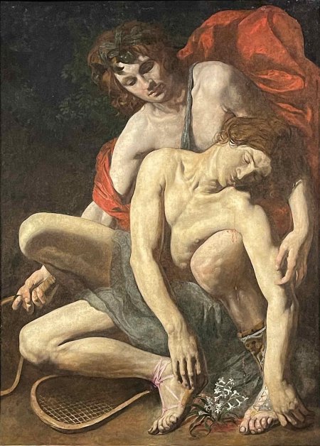 Картина аполлон гиацинт и кипарис