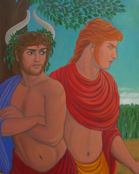 Дионис и аполлон