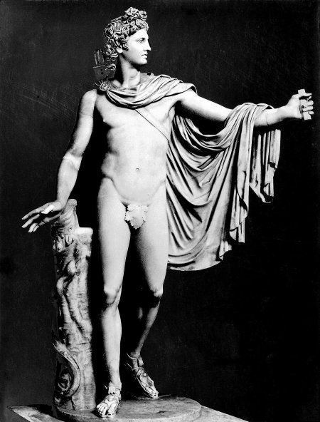 Аполлон бельведерский скульптура