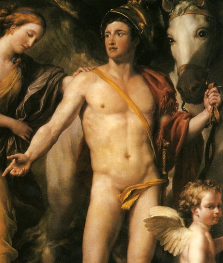 Картина персей и андромеда менгс