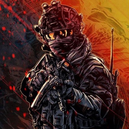 Арт black powder red earth