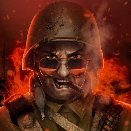 Солдат в очках