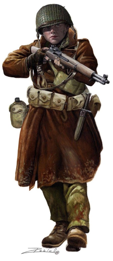 Солдаты сша ww2 арт