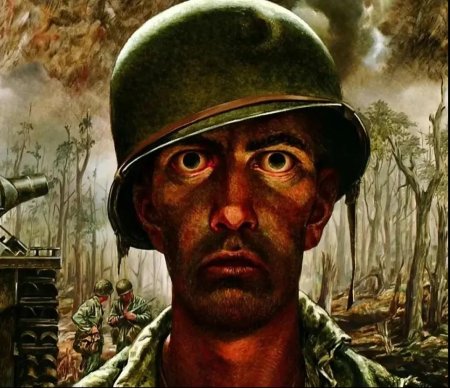 The thousand yard stare