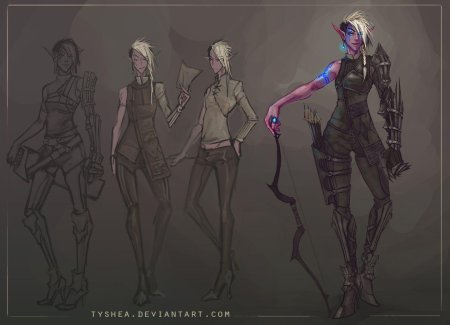 Фэнтези эльфы