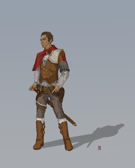 Принц полуэльф плут