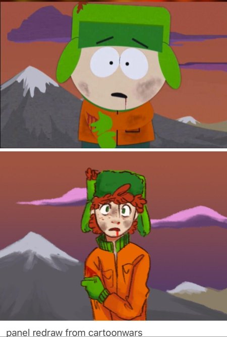 Кайл без шапки южный парк