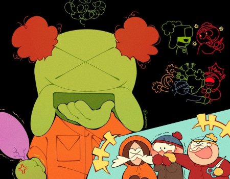 Кенни южный парк фан арт