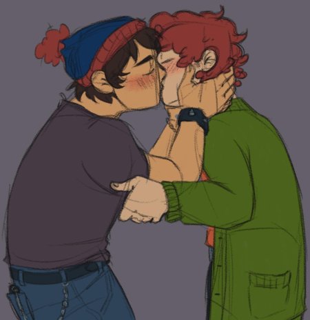 Южный парк картман и кайл шип