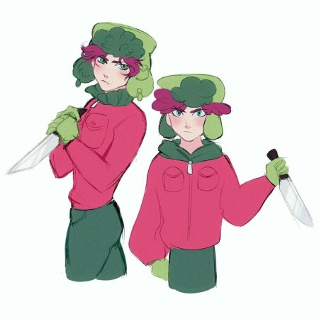 Хайди и кайл южный парк арт