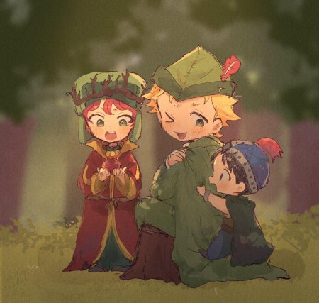 Южный парк стэн и кайл