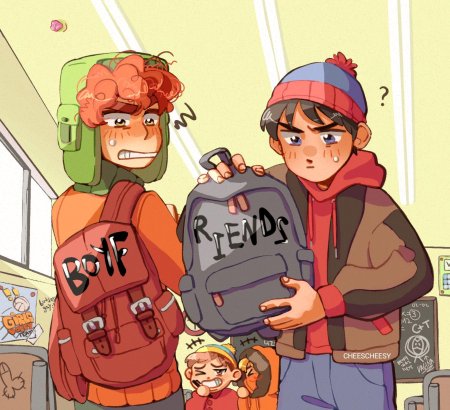 Южный парк крейг арт и кайл